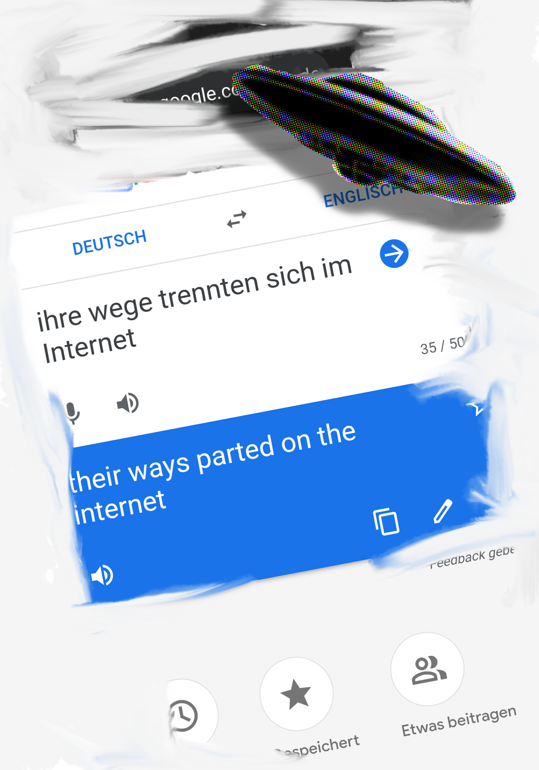 THERE WAYS APARTED